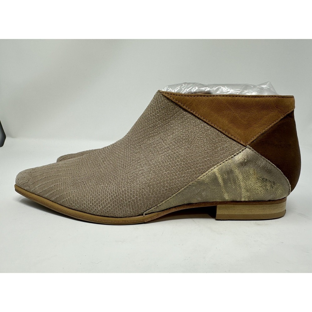 Free People Desert Rider Tan Brown Ankle Boots Booties Size 38 8 - Flaw - Picture 5 of 14
